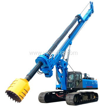 Low-cost 60m Depth Hydraulic Rotary Drilling Rig